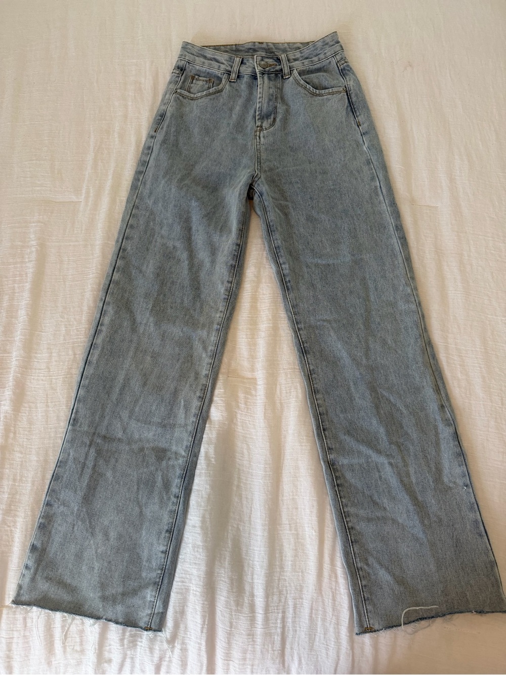 NWOT Princess Polly High-Rise Straight Leg Jeans - Size 0